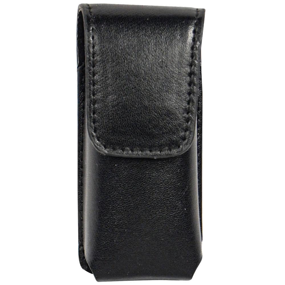 The black leatherette holster for the LIL' Guy Stun Gun.