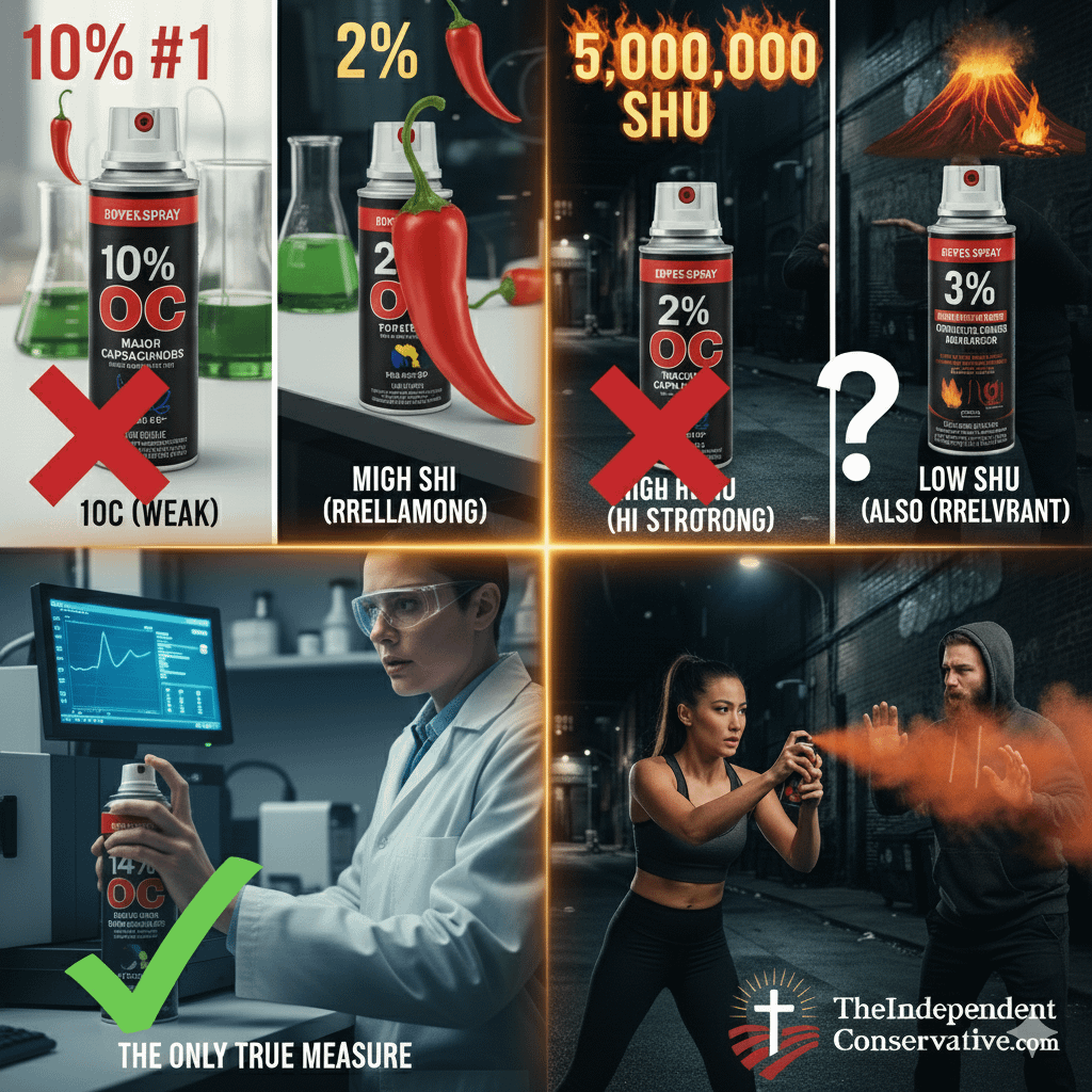 The Pepper Spray Heat Myth: Why OC and SHU Are Misleading You