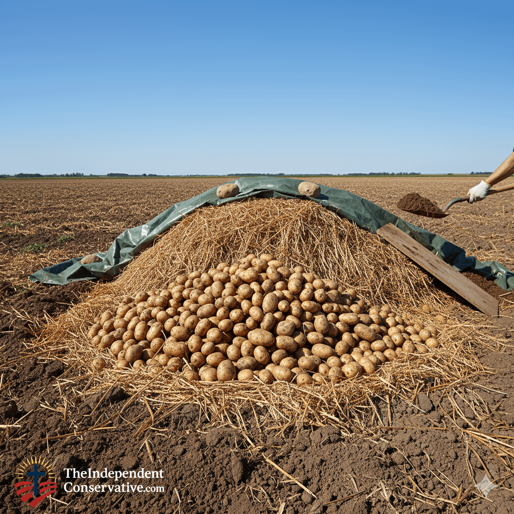 - TheIndependentConservative.com The Storage Clamp storm cellar
