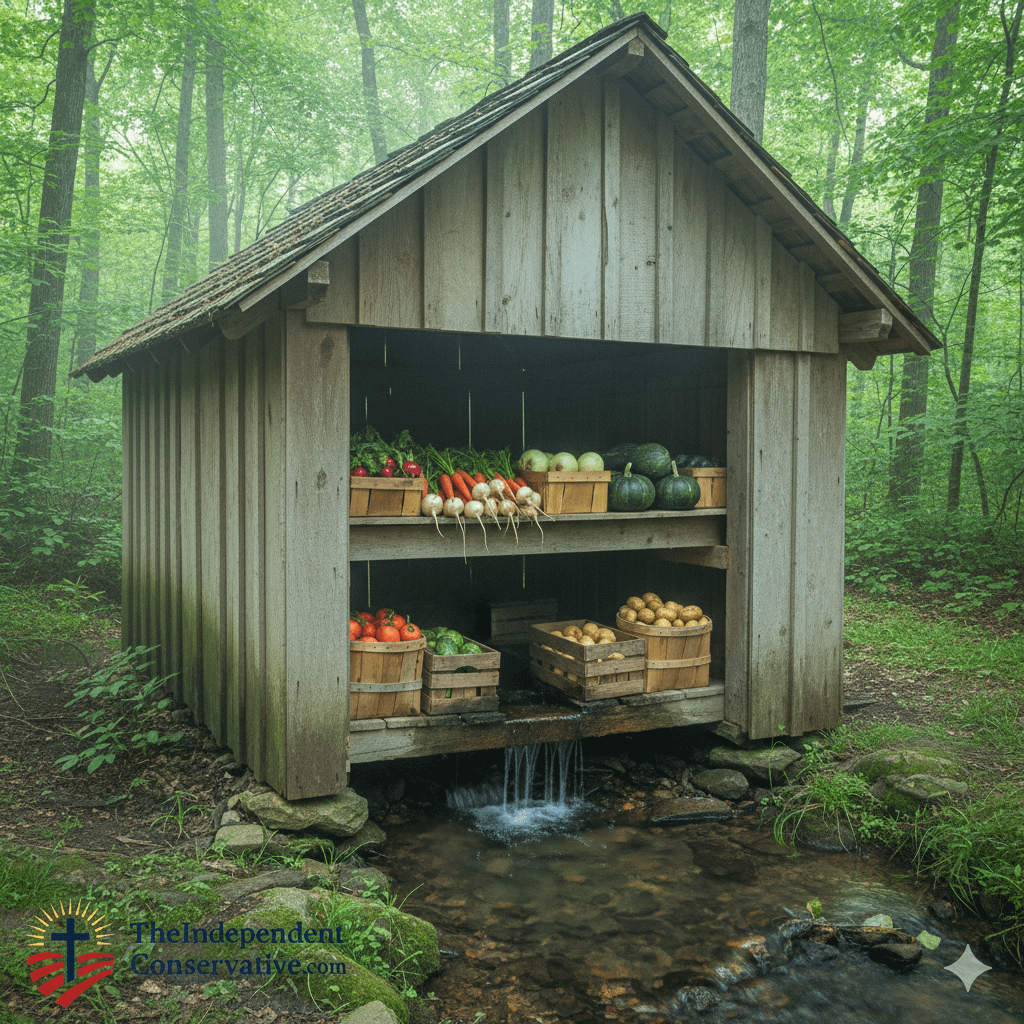 - TheIndependentConservative.com The Springhouse storm cellar