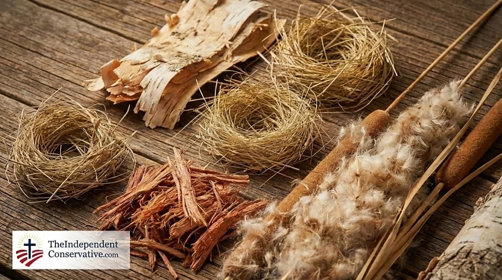 Kindling Ideas for Firestarting - TheIndependentConservative.com Learn what types of tinder to use for firestarting.