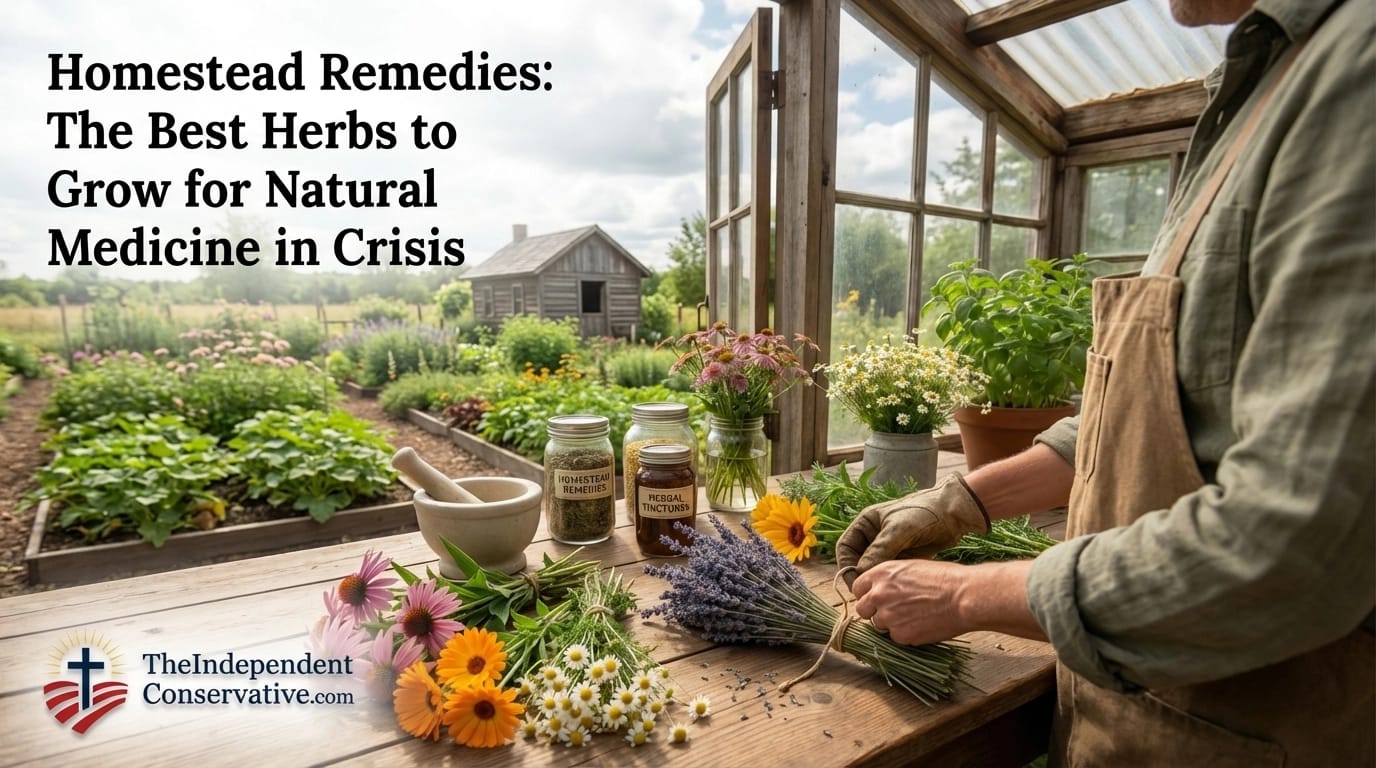 Learn how homestead remedies can save your life in hard times.