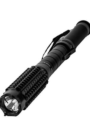 Buy the Bad Ass Flashlight Stun Baton Online Here! - TheIndependentConservative.com Bad Ass Flashlight Stun Baton, buy less-lethal self defense weapons for sale here!