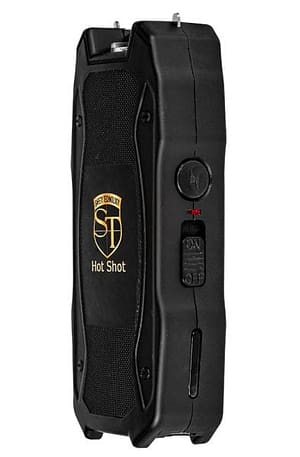 90 Mil. Volt Hot Shot Stun Gun Flashlight and Battery Meter