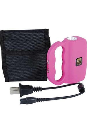 - TheIndependentConservative.com Pink Talon Stun Gun Flashlight with Holster