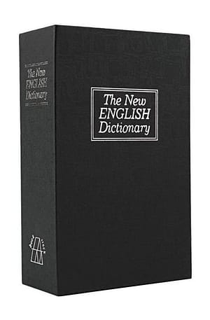 Key Locking Book Safe