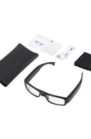 Modern HD Eyeglasses Hidden Spy Camera with Built-In DVR (1080p)