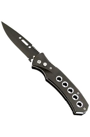Automatic Heavy Duty Pocket Knife with 5 hole handle