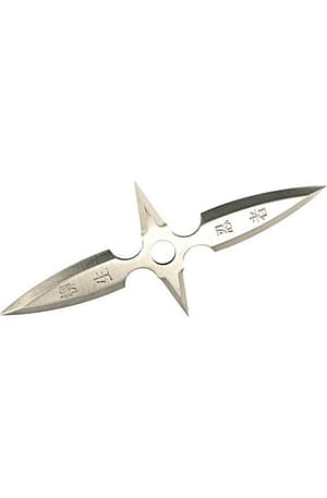 4″ Stainless Steel Single Piece Throwing Star