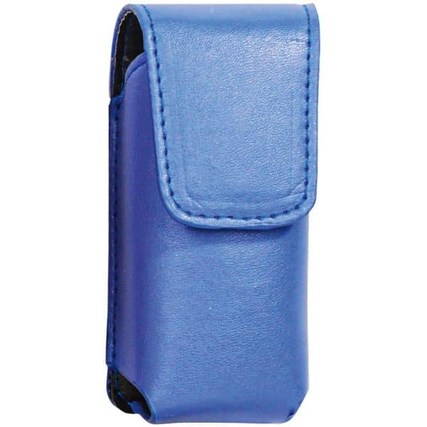 LH-LILGUY-BLU_a-600x600 - TheIndependentConservative.com The blue leatherette holster for the LIL' Guy Stun Gun.