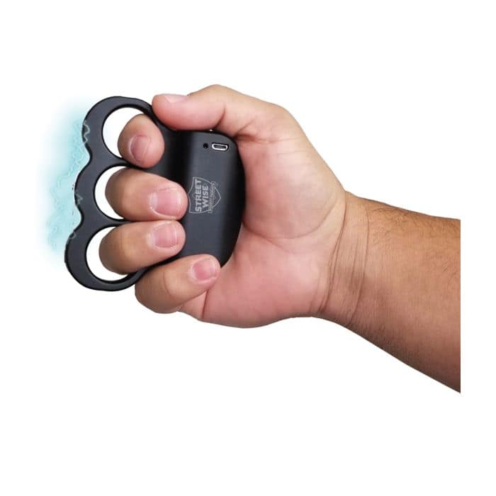 Buy Stun Guns Online - TheIndependentConservative.com Triple sting ring in hand