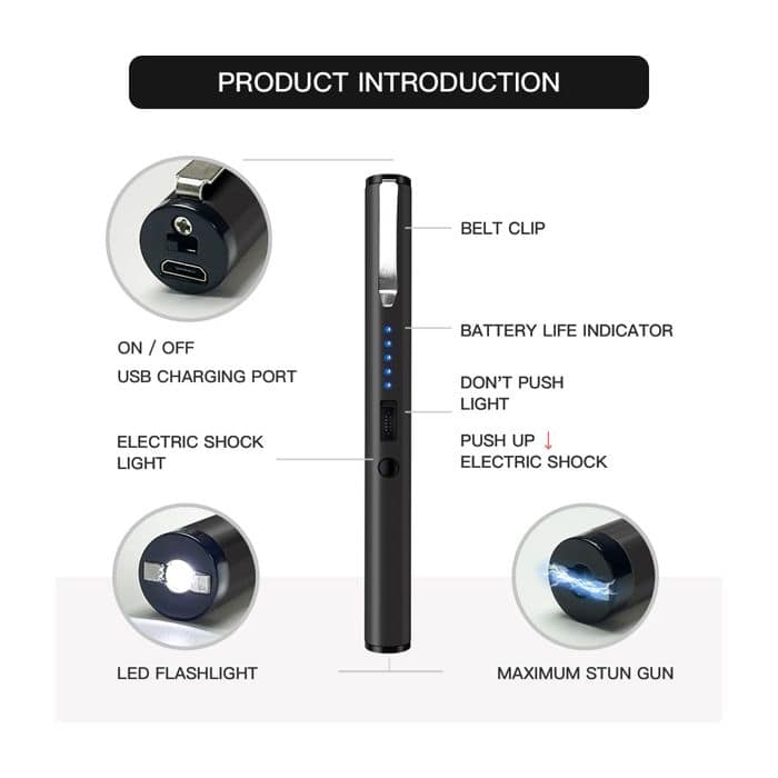 How the Stun Pen Stun Gun Works - TheIndependentConservative.com Stun Pen stun gun diagram