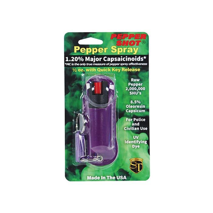 - TheIndependentConservative.com Purple Pepper Shot Pepper Spray