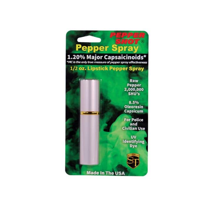 - TheIndependentConservative.com Silver Pepper Shot Lipstick Pepper Spray