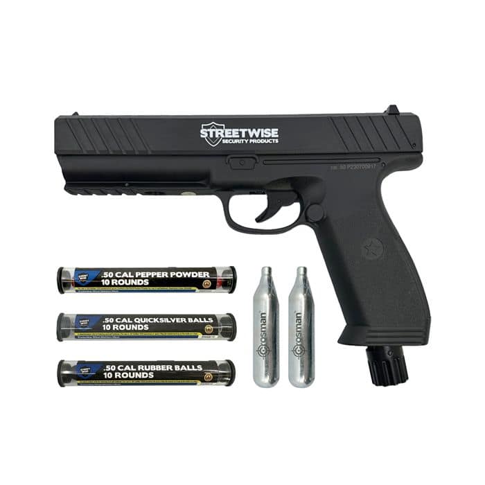 Buy the Heat Pepper Launcher Pepper Ball Gun Online! - TheIndependentConservative.com The Heat Pepper Launcher Pepper Ball Gun