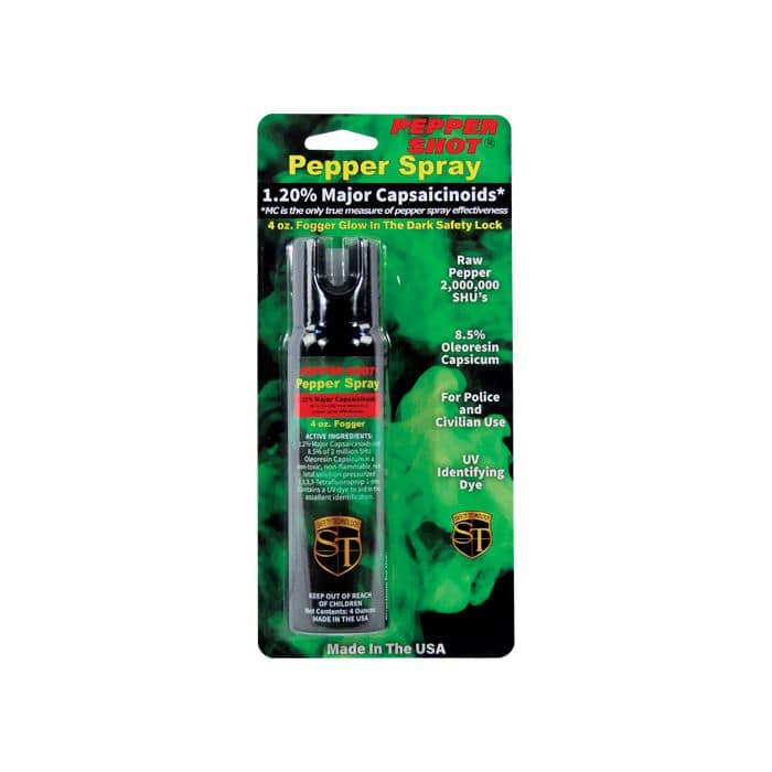 4 oz Pepper Shot Stream Pepper Spray