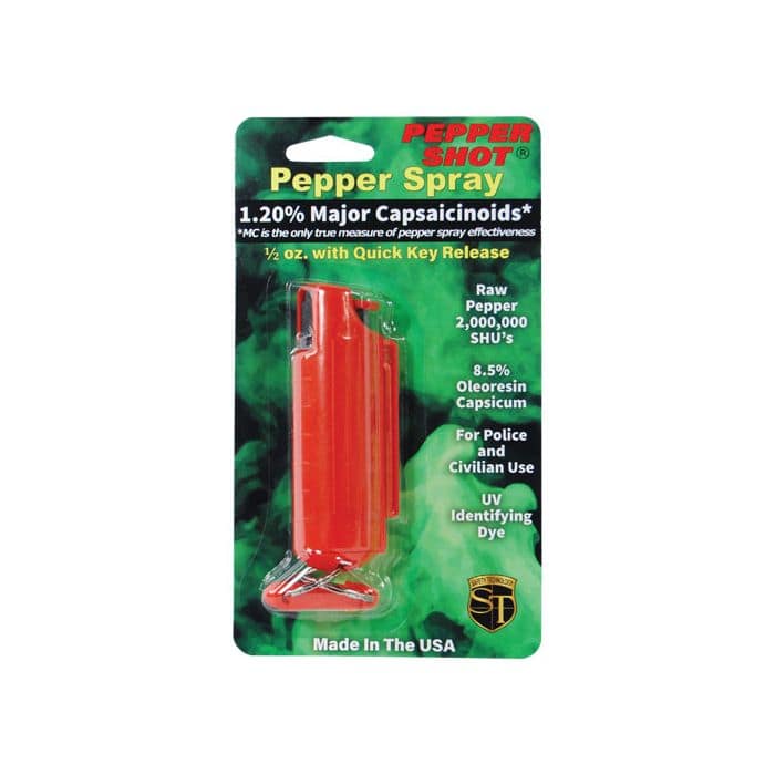 Red Pepper Shot Hard Case Pepper Spray
